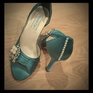 Custom embellished heels